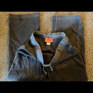 Juicy couture velour track pants